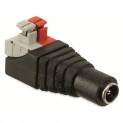 DC-Kupplung mit Klemmanschluss 