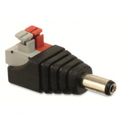 DC-Stecker mit Klemmanschluss 
