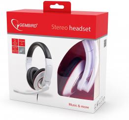 Headset  Gembird MHS-001-GW weiß 