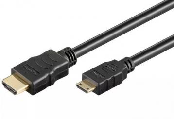 Kabel HDMI High Speed St -> Mini HDMI St 1,0M 