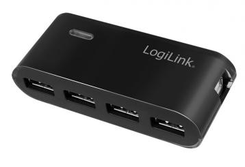 Logilink Hub USB 2.0 4Port inkl. Netzteil 