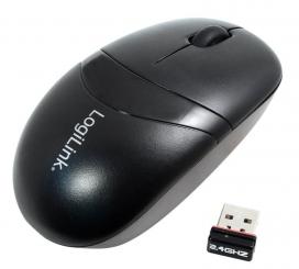 Maus optisch Funk 2.4 GHz mit 3 Tasten, schwarz 