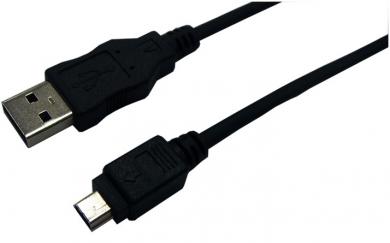 USB-Anschlusskabel A zu Mini-B 1,8M 5 Pol. 