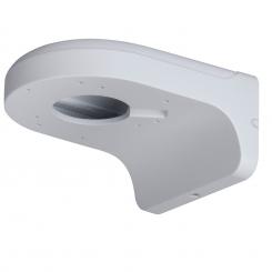 Wandmontage Halterung aus Aluminium für Dome Kameras, auch für Kabel- und Steckermanagement 