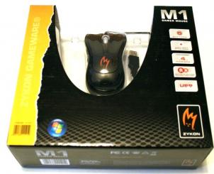 Zykon M1 Gamer Mouse, USB 1600dpi 