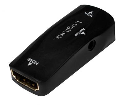 LogiLink® HDMI Adapter HDMI -> D-Sub15 Bu/Bu 