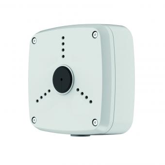 Witterungsfeste Anschlussbox IP66 aus Aluminium für Bullet Kameras zur Wand- und Deckenmontage 